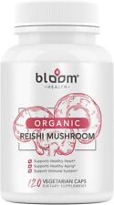 Organic Reishi Mushroom Capsules | 1,000mg | 120 Count | NON GMO picture