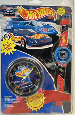 Vintage 25th Anniversary 1993 Hot Wheels Race Against Time Watch & Clock picture