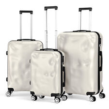 3PCS Special Design Luggage Travel Trolley Hard Shell Suitcase Wheels TSA Lock picture