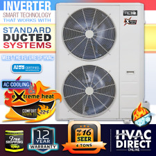 4 Ton 16 SEER ACiQ High Efficiency Central Heat Pump Inverter - Extreme Heat picture
