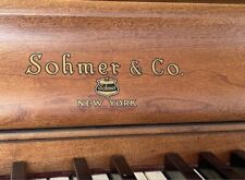 1968 Sohmer 34-96 Console Piano French Provincial Cherry picture