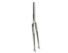 NEW GENUINE VINTAGE 700 BICYCLE STEEL FORK 1-1/8 INCH THREADLESS 309 IN CHROME. picture