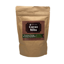 Raw Cacao / Cocoa Nibs - 100% RAW Chocolate Arriba Nacional Bean Superfood BULK picture