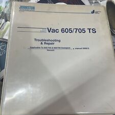 Johnston VAC 605/705 Sweeper 600/700 Troubleshooting And Repair Manual 1st Ed picture