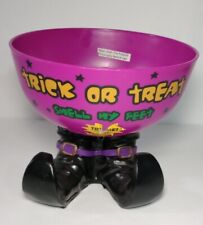 Gemmy Witch Trick or Treat Smell My Feet Halloween Candy Bowl Motion Activated picture