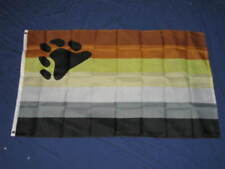 3X5 BEAR PRIDE FLAG GAY LESBIAN BEARS FLAGS NEW F580 picture
