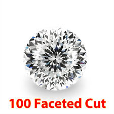 Round 100 Faceted Cut Moissanite Loose Stones 0.5-5 Carat D Color Russian Bird's picture