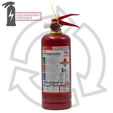 Fire Extinguisher Rechargeable Home Kitchen Car 1 Kg 2.2 lbs Portable ABC Class picture
