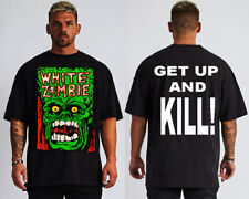 WHITE ZOMBIE FRONT AND BACK PRINT HEAVY METAL PUNK ROCK T SHIRTS MEN'S SIZES picture