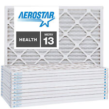 16x16x1 AC and Furnace Air Filter by Aerostar - MERV 13, Box of 12 picture