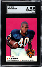 Gale Sayers 1969 Topps SGC 6.5 Football Card Vintage Graded Chicago Bears #51 picture
