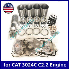 Overhaul Rebuild Kit For CAT 3024C C2.2 Engine 216 226 232 246 247 226D 232B picture