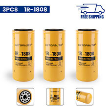 3 PCS Engine Oil Filter For Caterpillar Replace 1R-1808 275-2604 P551808 picture