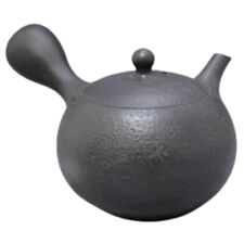 Teapot Kyusu Tokoname - TOSEI - Black - 210 ml cc - Ceramic Mesh - Plain picture