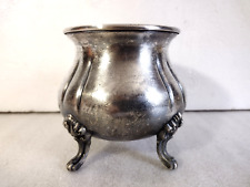 Towle E. P. C. A. Silver Plate Footed Dish Ornate Feet picture