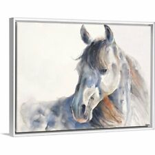 NiB Looking Back by Patti Mann - Painting on Canvas Horse Wall Art $199 FLE1 picture