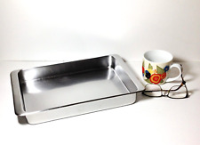 Revere Ware 4 Qt Stainless Steel Baking Casserole Roasting Pan 13”x 9”x 2” EUC picture