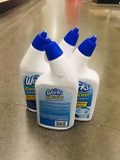 4 Packs The Works Toilet Bowl Cleaner 24oz each FAST SHIPPING picture