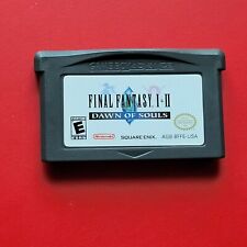 GBA Final Fantasy I & II: Dawn of Souls RPG Game Boy Advance Authentic Saves picture