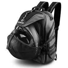 Motorcycle Backpack Waterproof Helmet Luggage Backpack Bag Men Accessories Gray picture