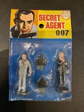 VTG VERY VERY RARE 1960's Secret Agent 007 Figures in the Original Packaging  picture