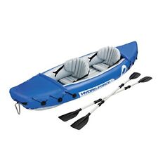 Bestway Lite-Rapid X2 126 x 35 Inches Inflatable 2 Person Kayak Float with Oars picture
