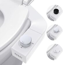 Ultra-Slim Toilet Bidet Dual Nozzle Left and Right Convertible, 3 color knobs picture