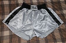 Everlast Skinners Satin Boxing Trunks Shorts Replica XL Shiny Glanz Vintage picture