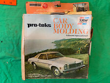 RARE Pro-Teks Car Chrome Body Molding measuring 9 feet x 2 inches New In Box picture