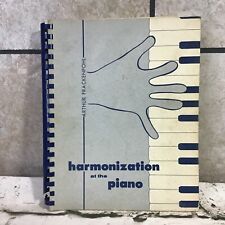 Harmonization At the Piano Comb-bound  by Arthur Frackenpohl Vintage 1966 Print picture