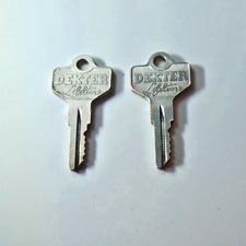 2 Vintage Dexter Lifetime Keys Pair  N637A picture