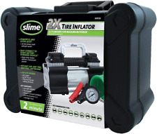 Slime 40026 Tire Inflator, Portable Car, SUV, 4x4 Air Compressor, Heavy Duty, 2X picture