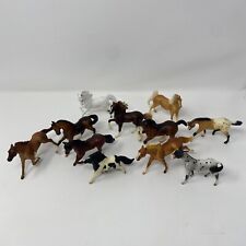 Vintage Lot of 11 Small Breyer Reeves Horses Plastic Some Hard To Find picture