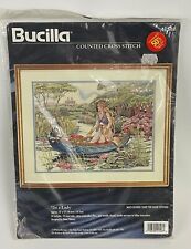Bucilla Tis A Lady Counted Cross Stitch Kit Diana Thomas 41548 Vintage 1990s picture
