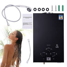 8L  2GPM LPG Propane Gas Water Heater On-Demand Instant Hot Boiler Shower Kit picture