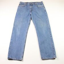 Vintage Levis 505 Men's Regular Fit Straight Leg Jeans Men's 36x30 picture