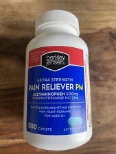 Berkley Jensen Extra Strength Non-aspirin Pm Acetaminophen 500 mg - 500 Caplets picture