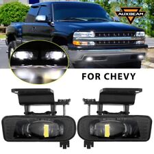 AUXBEAM LED Fog Lights Lamps For Chevy Silverado 1500 2500 1999-2002 3500 01-02 picture