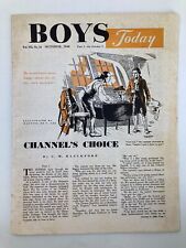 VTG Boys Today Magazine October 1948 Channel's Choice by CM Blackford No Label picture