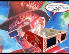 Freddy's Dead Nightmare Elm Street 3d Glasses Theatre Promo Original Slasher picture