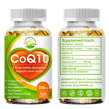 COQ 10 Coenzyme Q-10 300mg Increase Energy & Stamina, Support Heart Health 120 picture