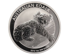 2012 Australian Koala 1 oz .999 Fine Silver Coin In Mint Capsule BU picture