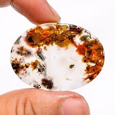 41.35 CTS AAA 100% Natural Copper Azurite OVAL Cabochon 30X41X3mm LOOSE GEMSTONE picture
