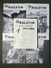 NMRA Bulletin National Model Railroad Association Vintage Issues Lot of 5 RARE picture