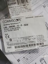 L@@K Lot Of 5 CommScope Andrew Solutions L4A-DMDM-10-P-SGW Jumper Cable LOW PMI  picture
