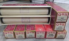 Lot of 10 VINTAGE QRS Piano Rolls - Like New [Various Songs See Description] picture