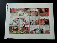 1998 Golden Age Superman proof art page 176, DC Action Adventure Comics strip pg picture