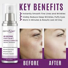 Dermaxgen® 60 Second INSTANT WRINKLE CORRECTOR Reduce Deep Wrinkle & Fine Lines picture