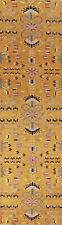 Handmade Oushak Indian Hallway 12' Runner Rug Wool Carpet 3x12 ft picture