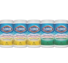 Clorox Disinfecting Wipes Value Pack, Household Essentials, 5 Pack 425 Count  picture